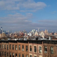 New York - Manhattan dai tetti di Brooklyn