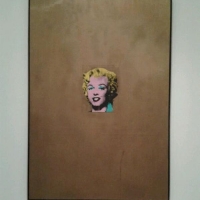 New York - Andy Warhol, Gold Marilyn Monroe al The Met