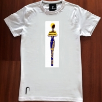 t-shirt Silhouette in Oro