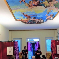 La mostra Municipio di Pieve d'Alpago - Le danzatrici Antonella e Carla di danza orientale