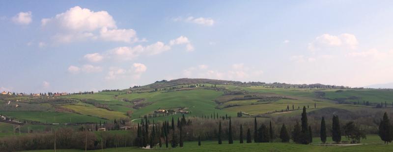 Montepulciano, panorama