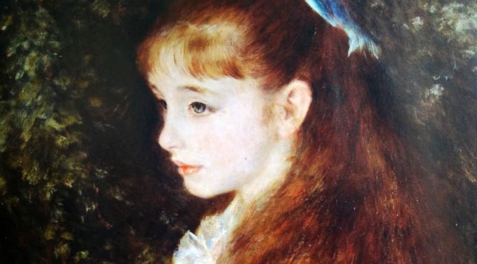 Pierre Auguste Renoir, Mademoiselle Irène Cahen d’Anvers (La piccola Irene),1880.