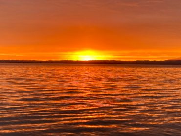 Lazise_tramonto sul lago di Garda